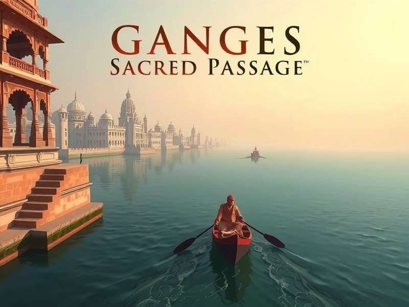 Ganges Sacred Passage gameplay screenshot showing river navigation