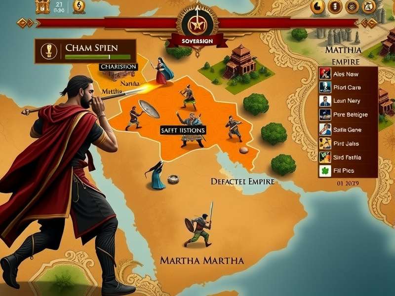 Maratha Mace Sovereign character selection screen