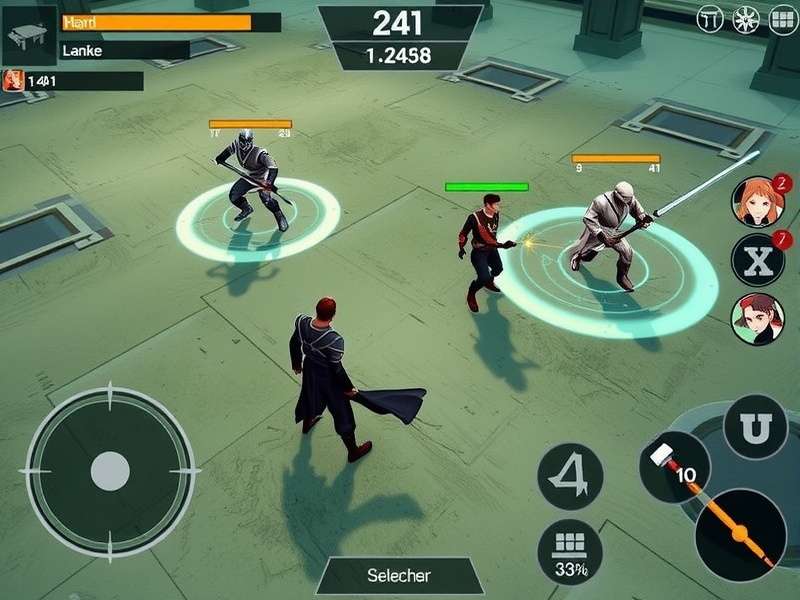 Strategic Combat in Pav Trek Champion Pav Trek Champion battle scene showing strategic combat mechanics