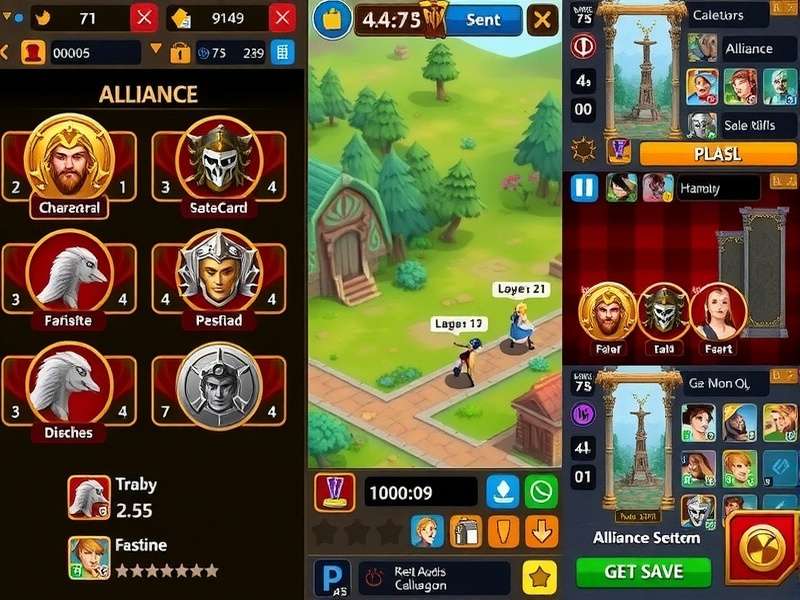 Spin Gladiators IN alliance war interface