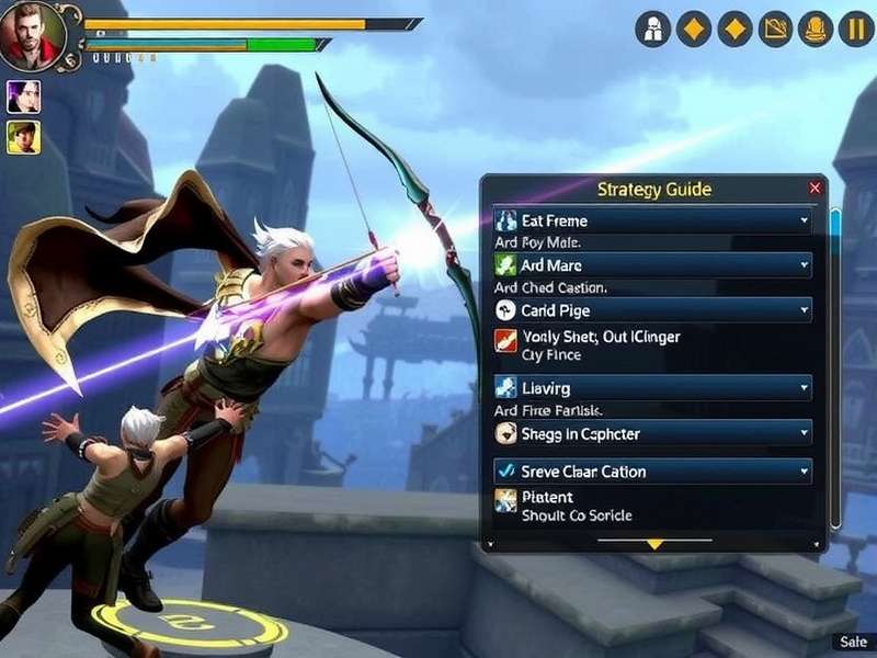 Archero Vanguard Elite character selection screen