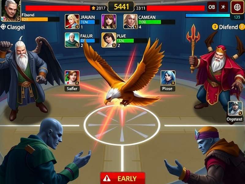 Elite Eagles Powerhouse tournament gameplay showing professional strategies