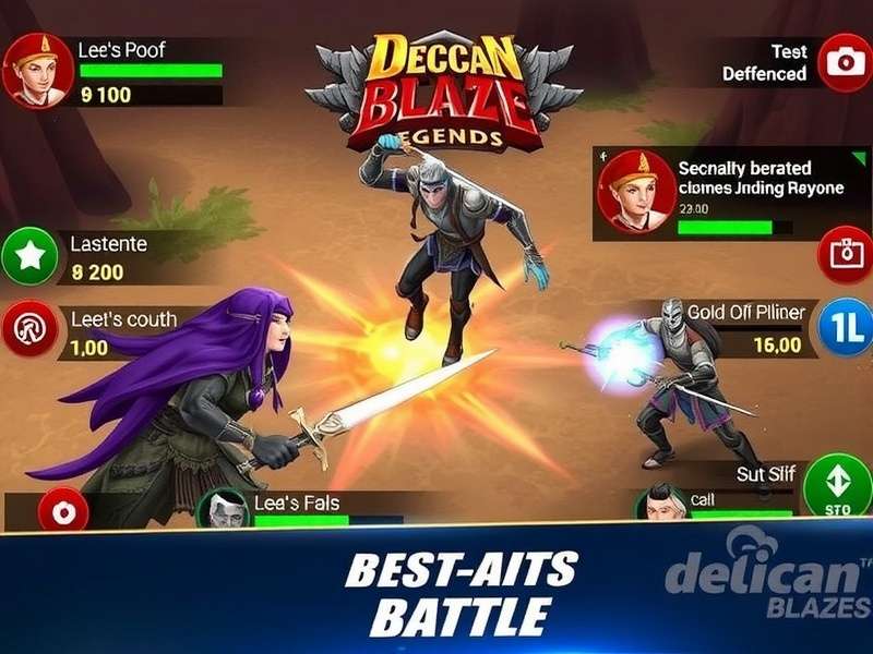 Deccan Blaze Legends Gameplay Screenshot
