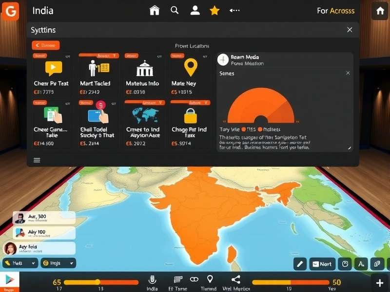 Business strategy meeting in virtual boardroom
