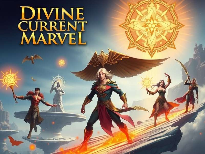 Divine Current Marvel combat gameplay showing character using divine powers
