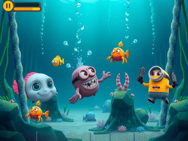 Minion Ocean Saga kelp forest environment
