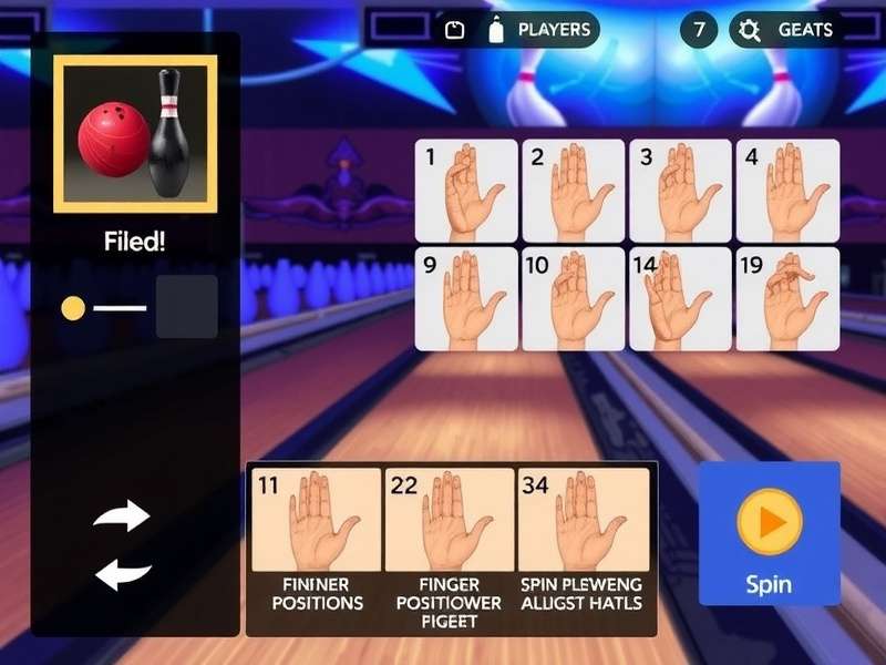 Bowling Glory Elite spin bowling tutorial showing grip variations