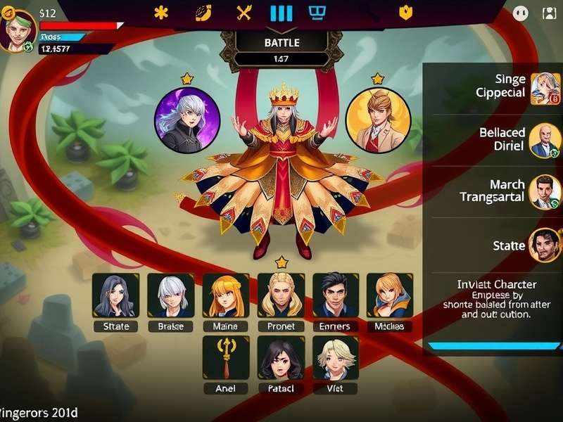 Ginger Emperor S Pride battle interface showing strategic combat