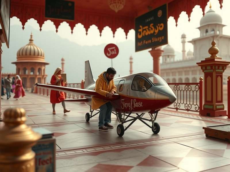 Traditional Indian market inspiration for Jaipur Jet Supreme
