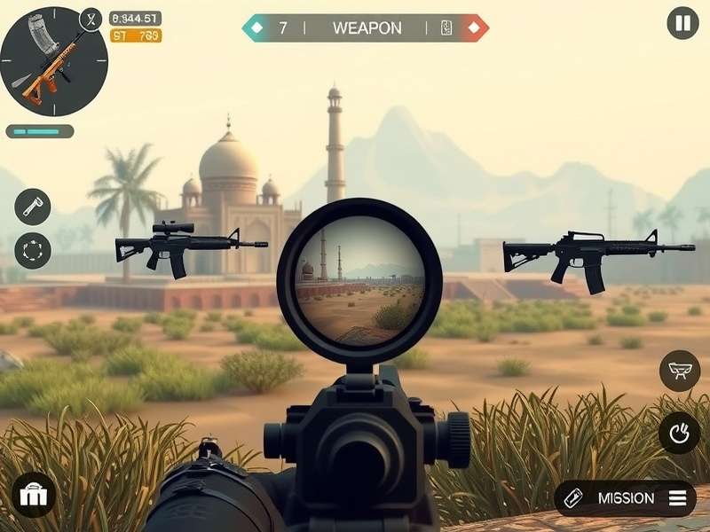 Mission Environments in Indian Tactical Sniper Indian Tactical Sniper diverse mission environments