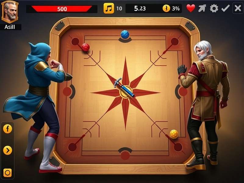 Carrom Turbo Blitz Assassin striking techniques