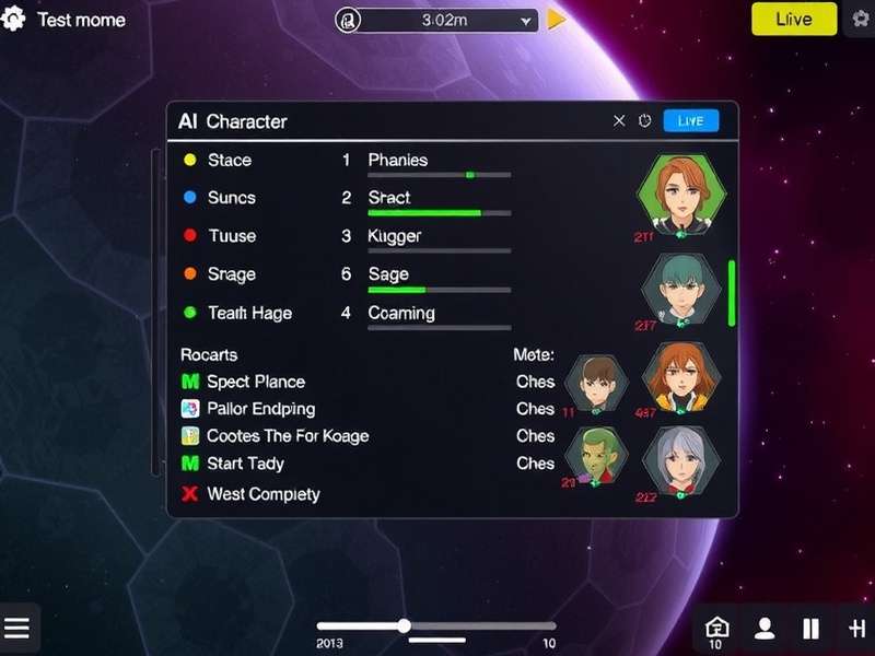 Meteor Marauders resource management interface
