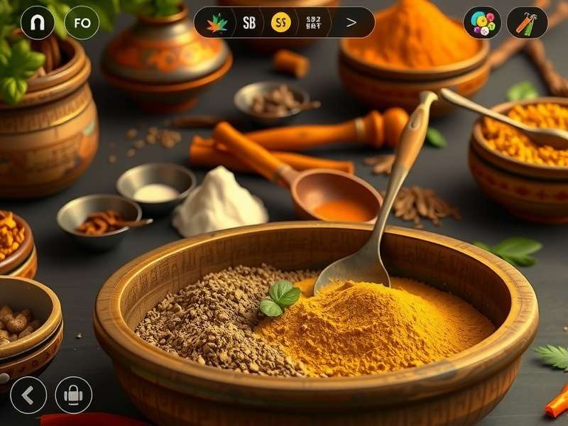 Masala Cumin Journey - Spice Collection Gameplay Masala Cumin Journey gameplay screenshot showing spice collection