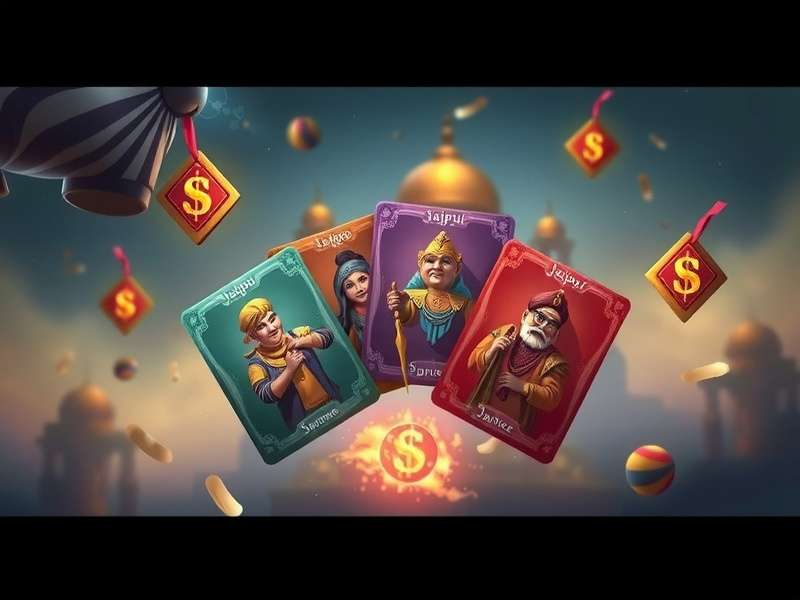 Jaipur Jet Supreme card game components