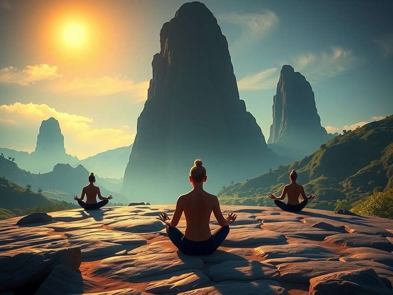 Spiritual Leap Adventure yoga sequence gameplay