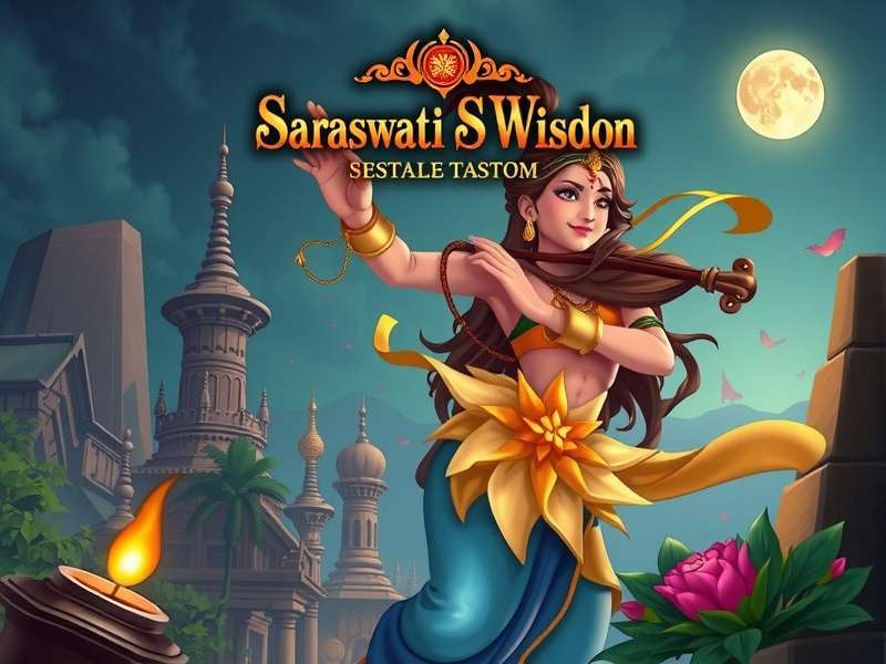 Saraswati S Wisdom Game Cover Art