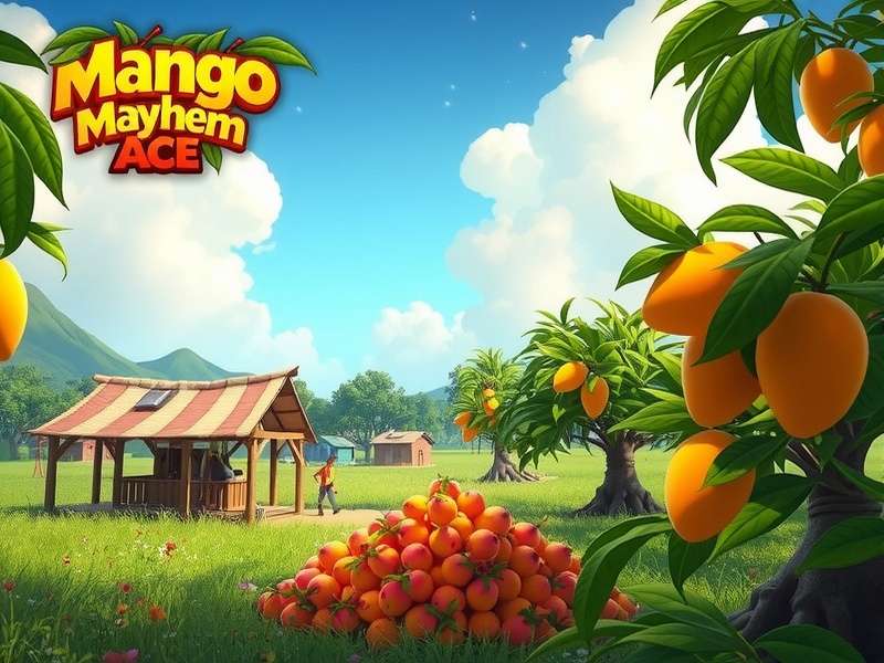 Mango Mayhem Ace feature showcase - dynamic weather effects