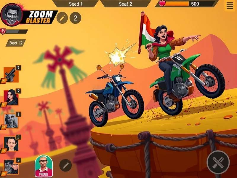 Development Team Behind Indian Zoom Blaster Indian Zoom Blaster development team working on game design