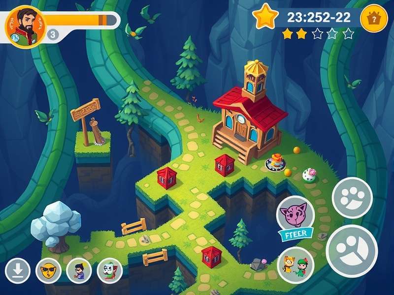 Lively Leopard Level Strategy Lively Leopard strategy guide showing level layout