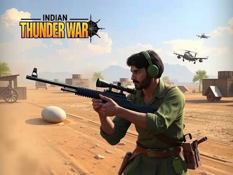 Indian Thunder War Weapons Arsenal Indian Thunder War weapon collection showing various firearms