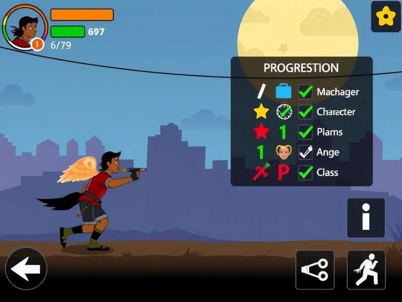 Indian Angel Runner gameplay screenshot showing character and environment