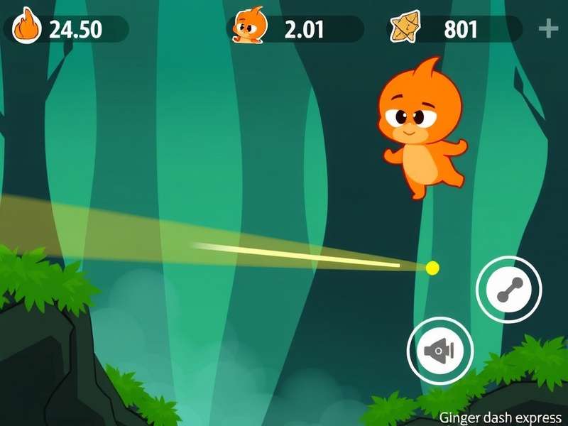 Power-up Usage Strategy Ginger Dash Express power-up demonstration