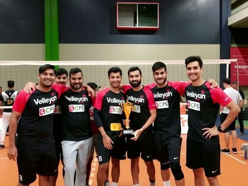 Volley Champions Chennai trophy collection