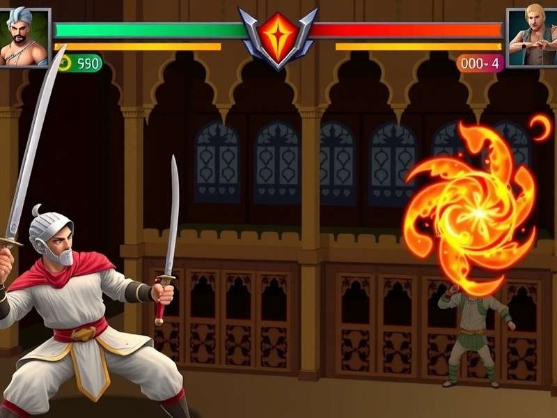 Mughal Mayhem Fighters character selection screen