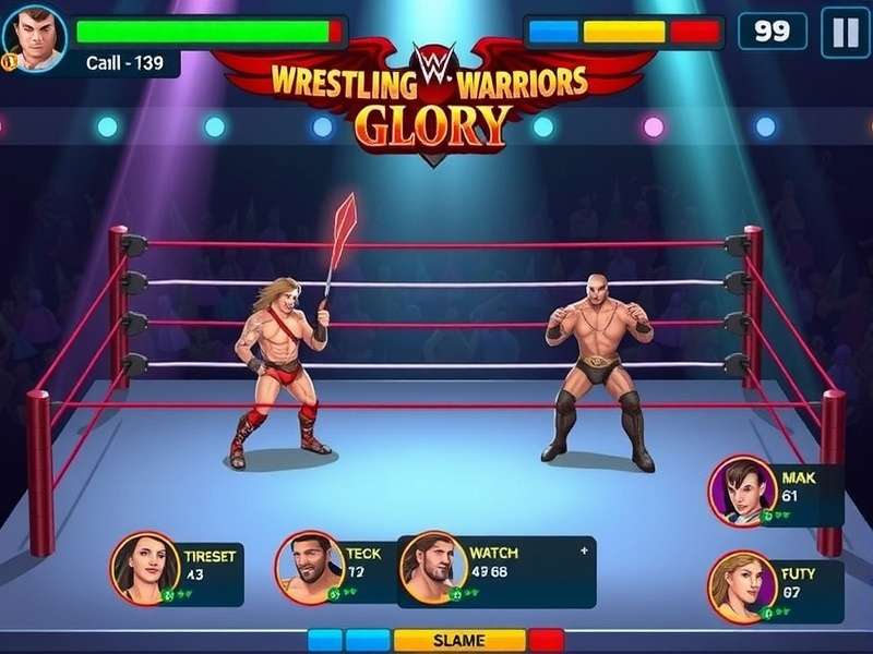 Wrestling Warriors Glory gameplay screenshot