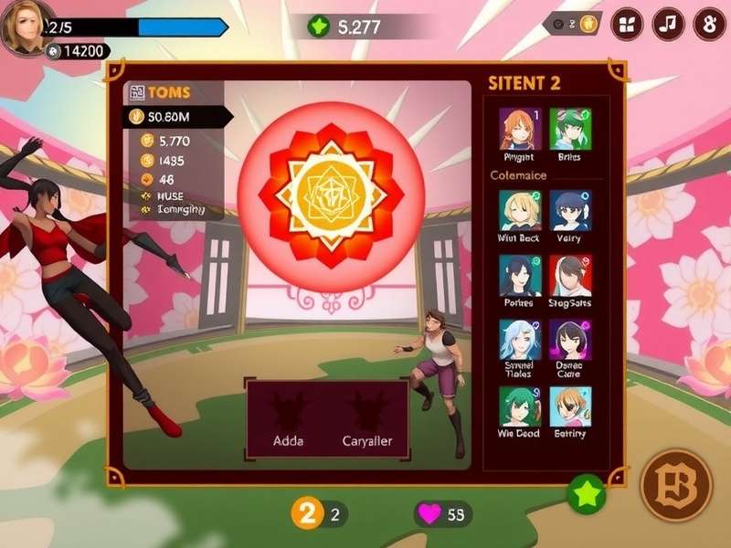 Divine Lotus Adventure gameplay screenshot showing character combat