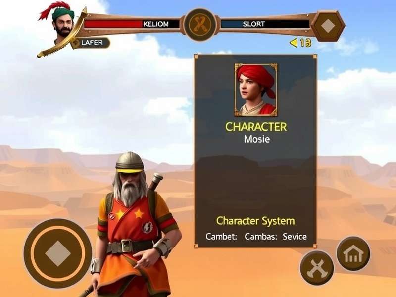 Rajasthan Rajah S Rage Game Environment Rajasthan Rajah S Rage gameplay screenshot showing desert landscape