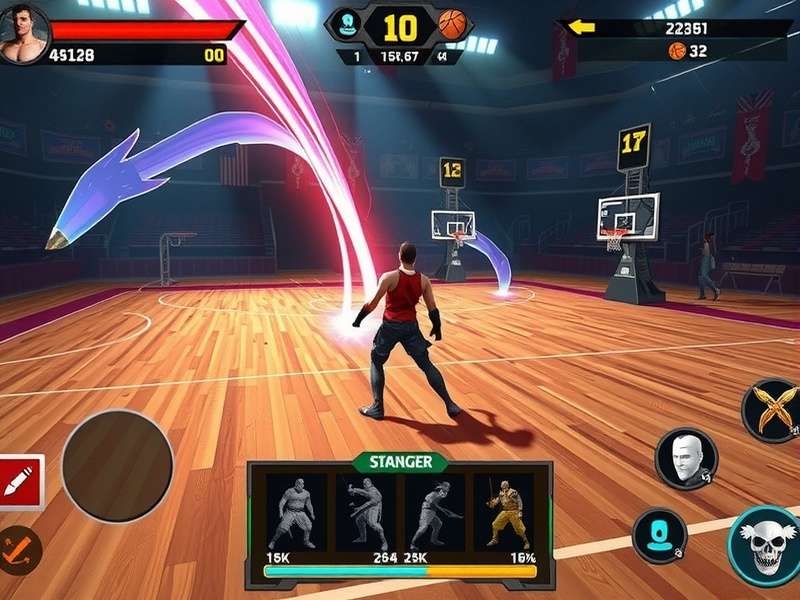 Basket Warrior Conqueror multiplayer arena with special effects