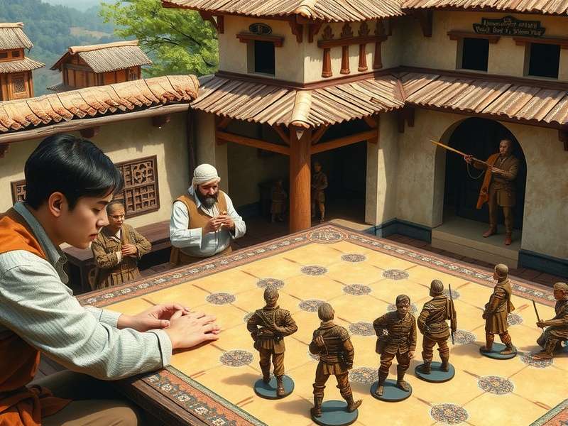 Advanced strategies and board positions in Quepem Ready Soldier