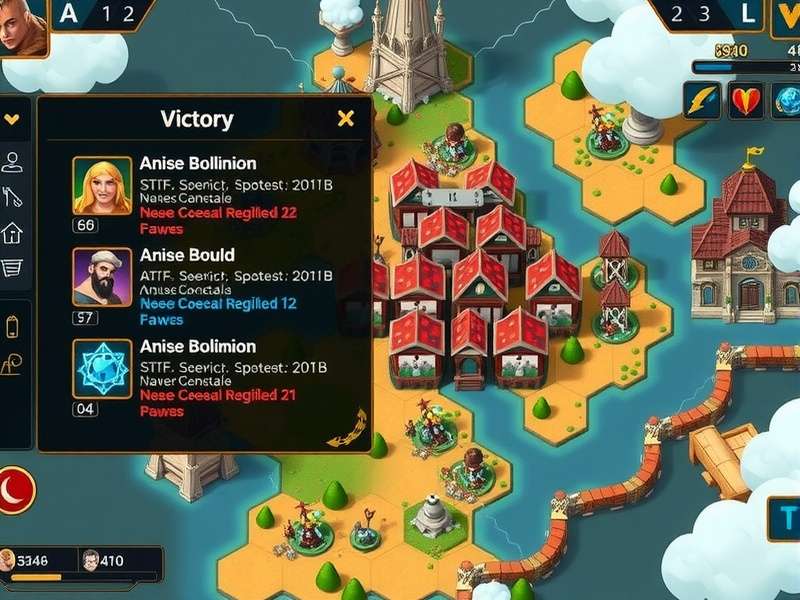 Anise Dominion victory screen showing different victory types