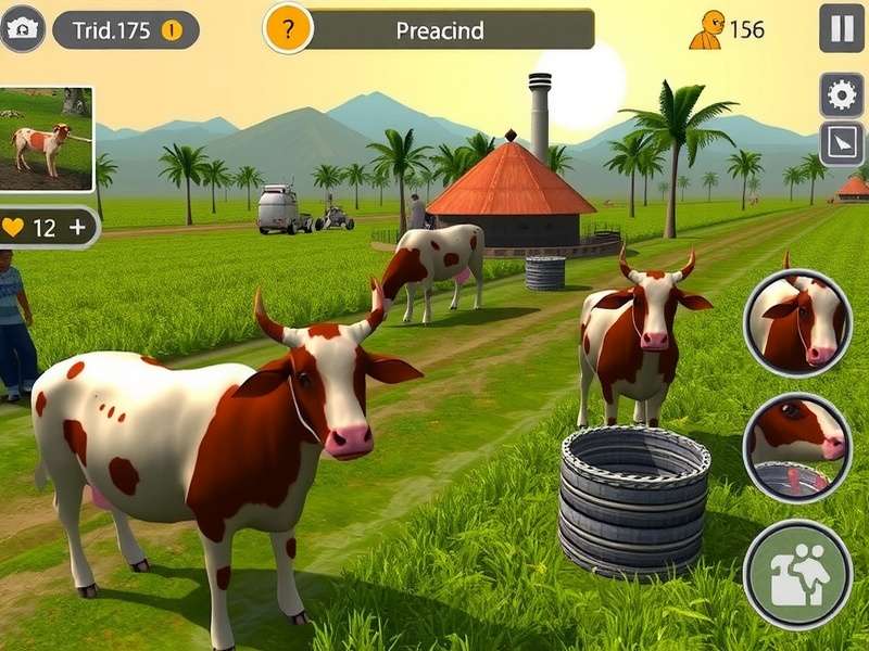 Indian livestock and dairy production in Hay Day India Edition