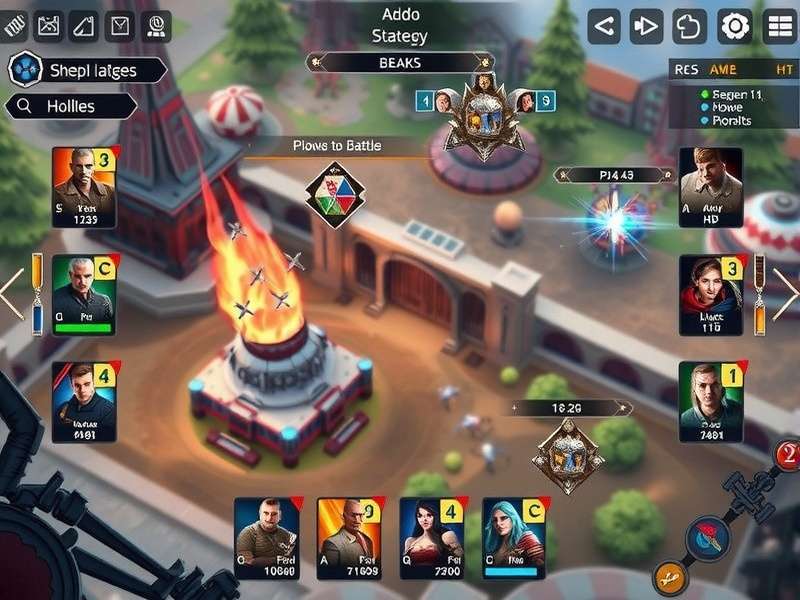 Ahom Aces Steel Siege resource management interface