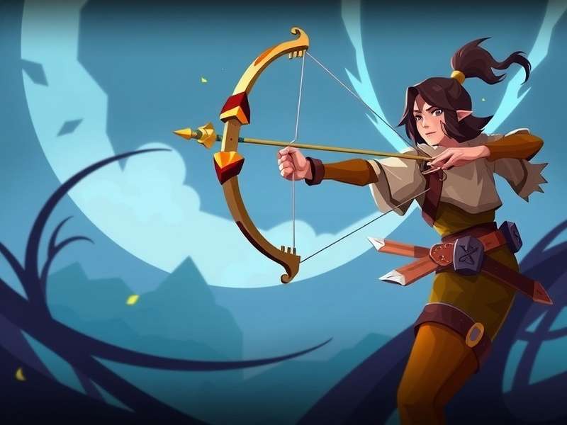 Bow Warrior Elite - Intense Archery Combat Bow Warrior Elite gameplay screenshot showing archery combat