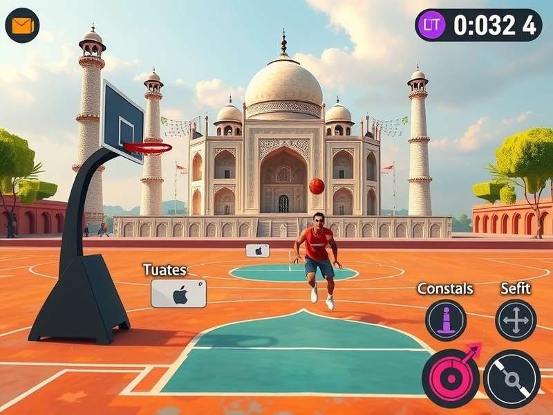 Taj Mahal Hoopsters Community Event Community event for Taj Mahal Hoopsters players in India