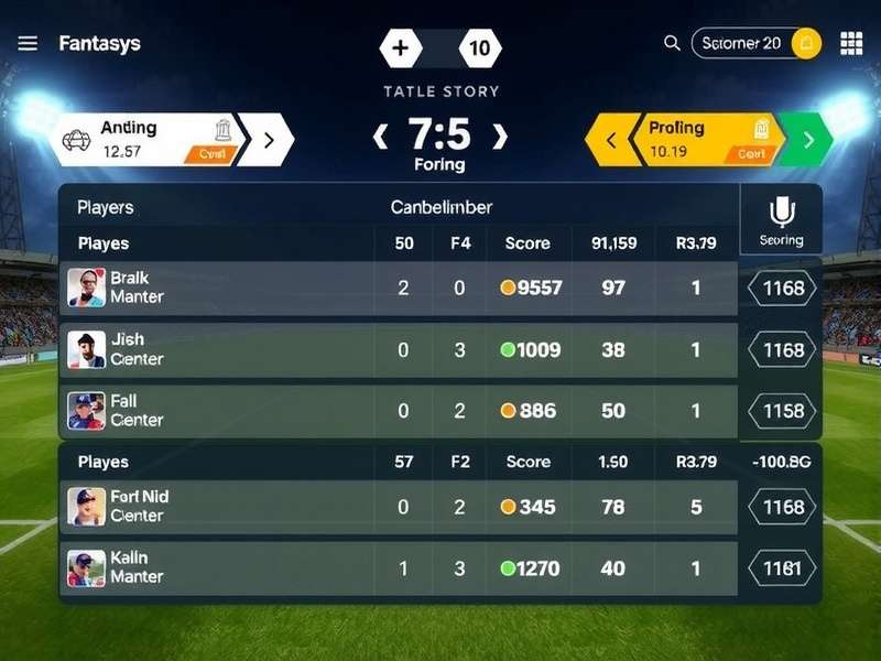 Player performance statistics and analysis