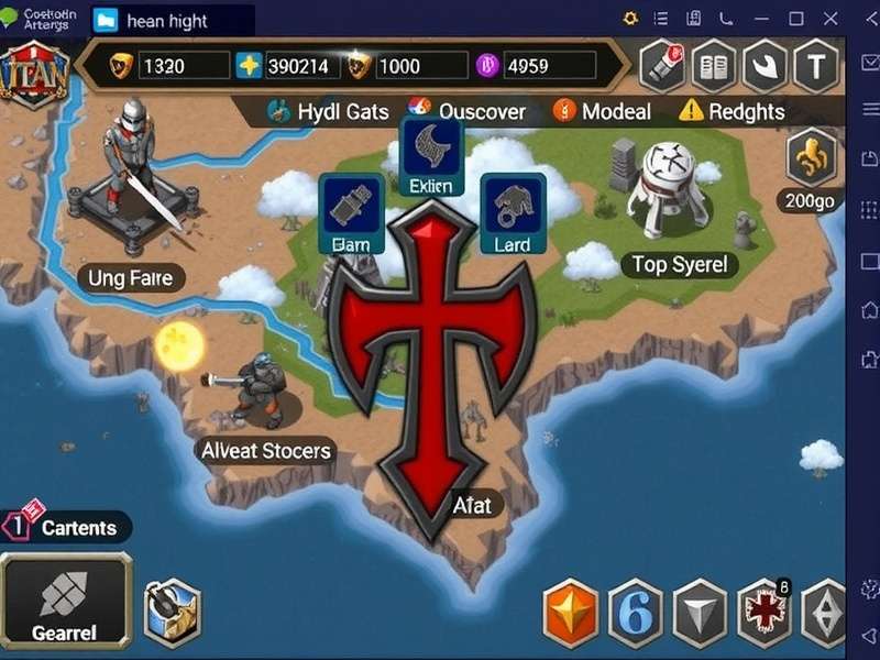 Titan Warlord Elite Game Interface