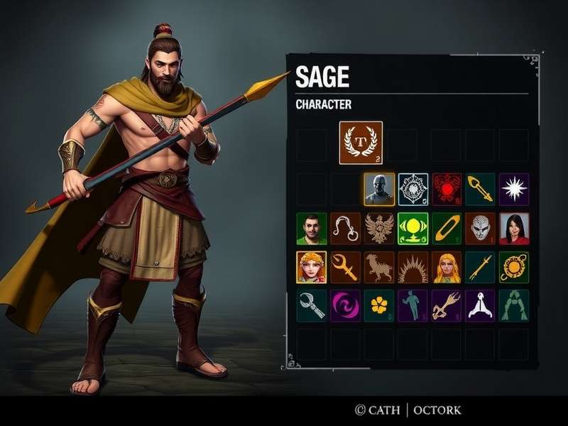 West Bengal Warrior Sage character customization screen