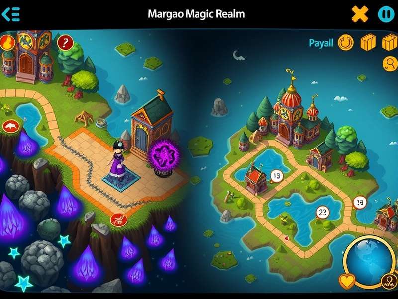 Character selection screen in Margao Magic Realm