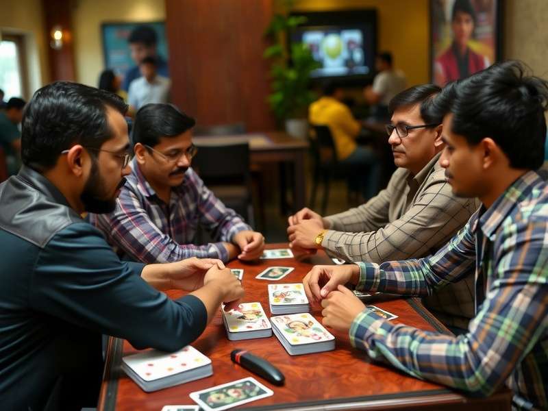 Cheat Supreme Guwahati card game in progress