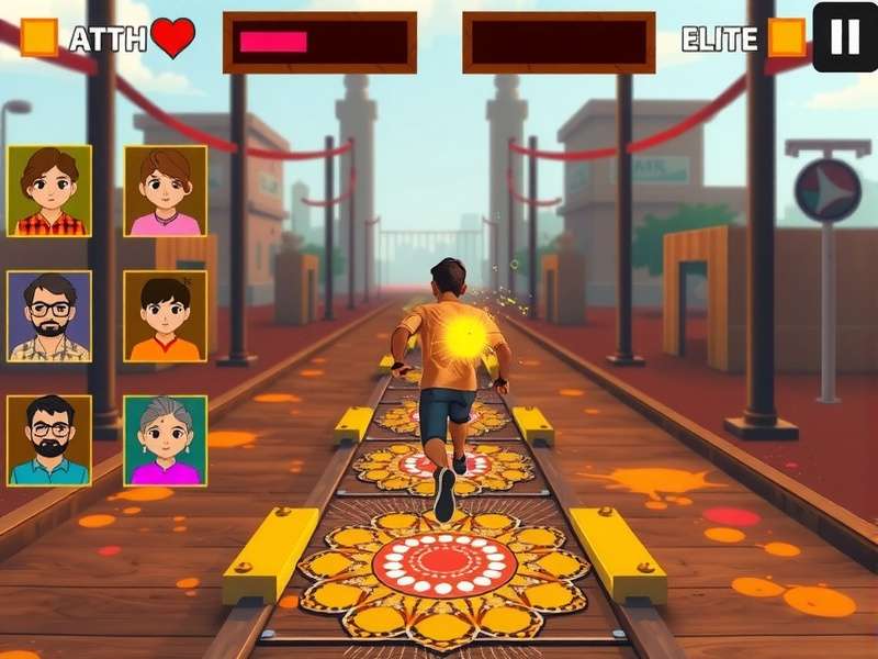 Gulaal Runner Elite obstacle pattern visualization