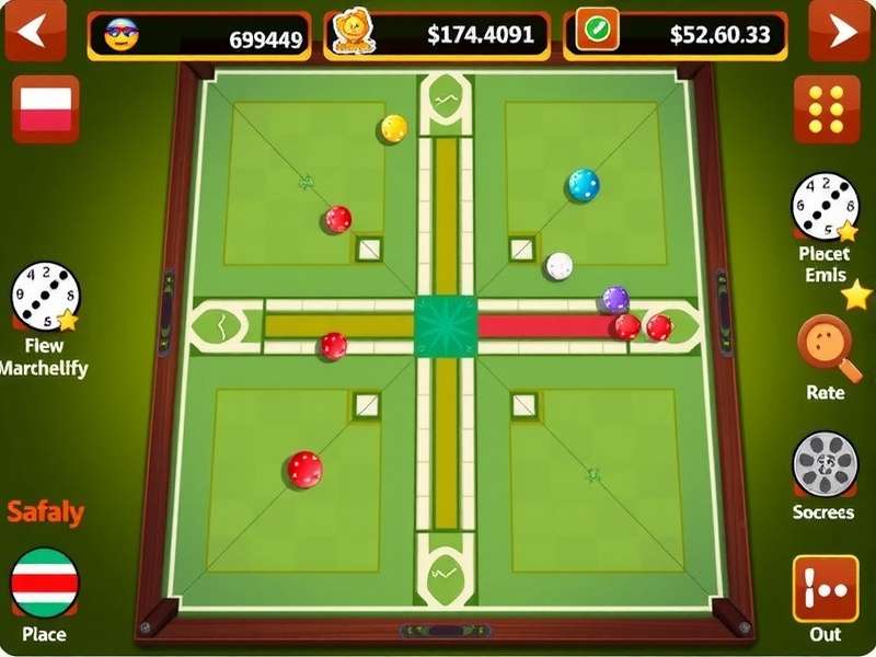 Ludo Game Components Ludo Supreme Champion game pieces and board