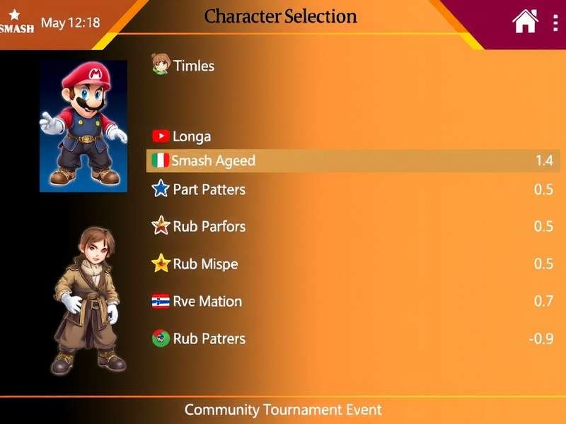 Smash Legends India character selection screen